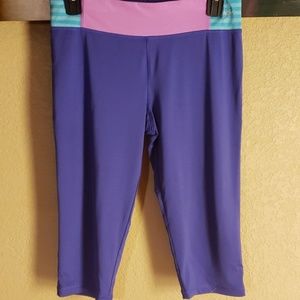 Girls Purple/Teal Active Wear